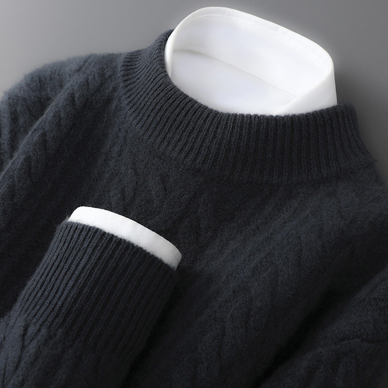 Eleganter Pullover Zopfmuster für Frauen | Sandro -4