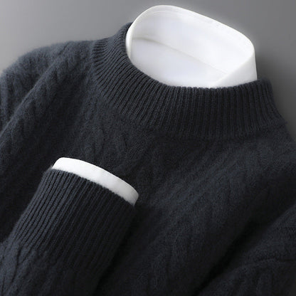 Eleganter Pullover Zopfmuster für Frauen | Sandro -4