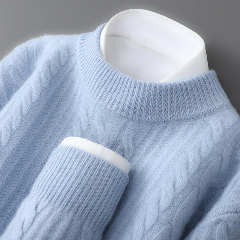 Eleganter Pullover Zopfmuster für Frauen | Sandro -1