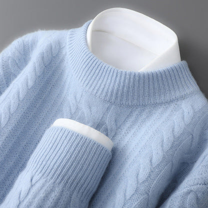 Eleganter Pullover Zopfmuster für Frauen | Sandro -1