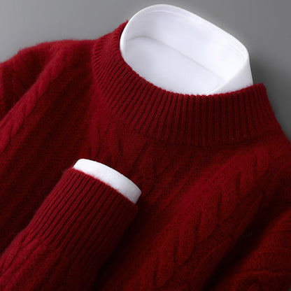 Eleganter Pullover Zopfmuster für Frauen | Sandro -3
