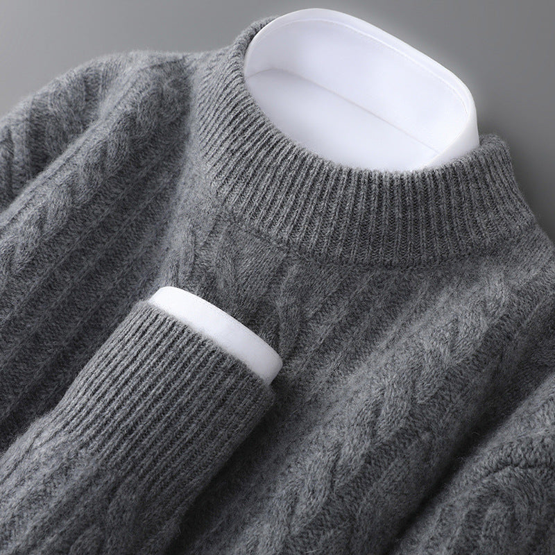 Eleganter Pullover Zopfmuster für Frauen | Sandro -5
