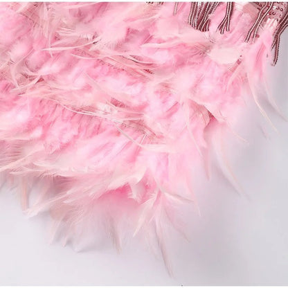 Modernes Feines Cocktailkleid mit glänzendem Finish für Damen | Samba -8