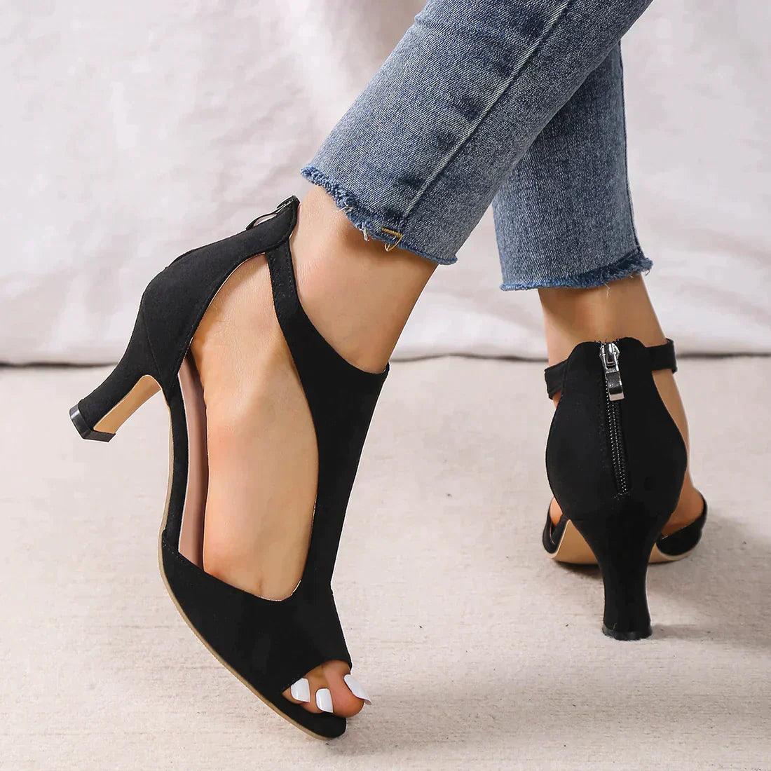 Stilvolle Hochwertige Absatzschuhe mit Absatz für Damen | Allyson -3