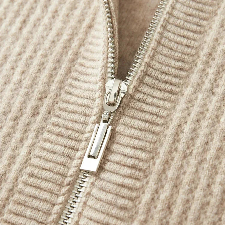 Men's zip-up hooded cardigan | Lorenzo