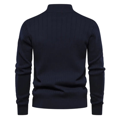 Men's elegant zip-up sweater | Tavian