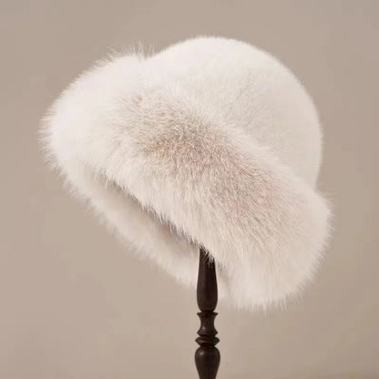 Elegante Edle Mütze mit winterlichem Look für Damen | Ingrid -3