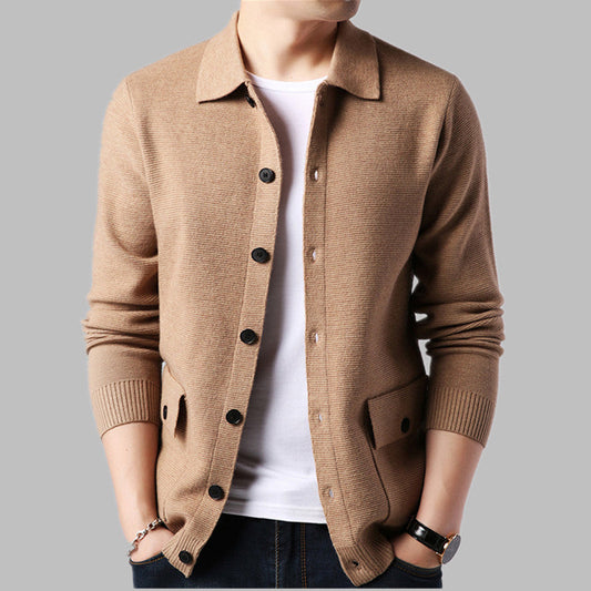 Strukturierte Strickjacke für Herren | Heritage Knit