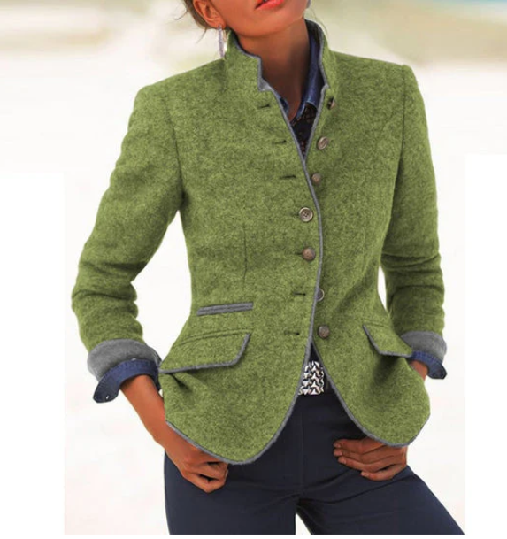 Stilvoller Feiner Blazer mit eleganter Linienführung für Damen | Casual -4