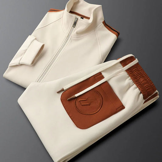 Sportliches zweiteiliges Trainingsanzug-Set für Herren | Albert