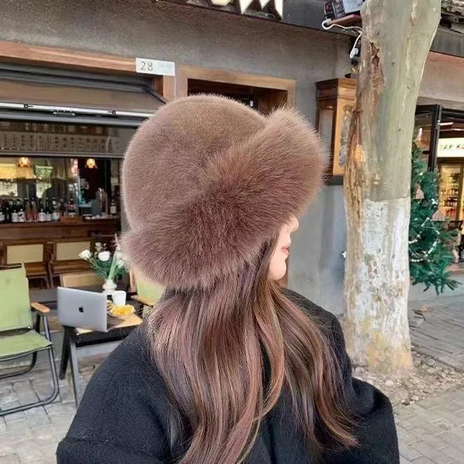 Elegante Edle Mütze mit winterlichem Look für Damen | Ingrid -5