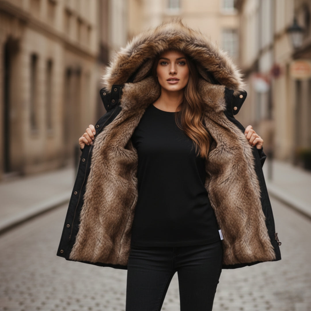 Gesteppter Winterparka Kapuze für Männer | Ardena -2