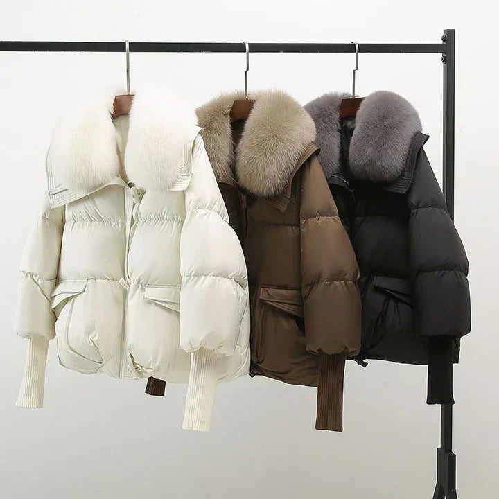 Eleganter Wintermantel Kragen für Männer | Indi -6