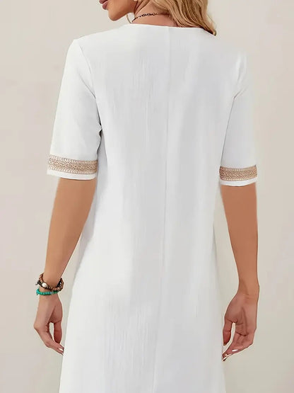 Elegantes Premium Strandkleid mit Spitze für Damen | Minty -2