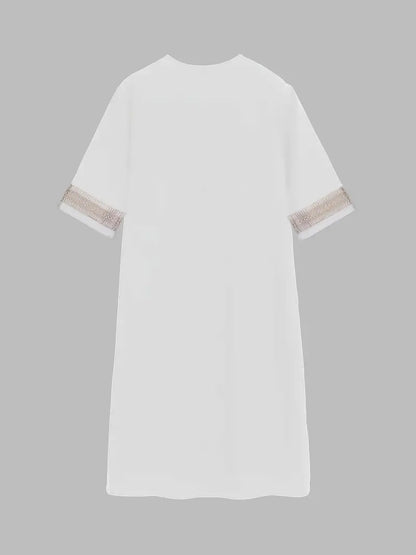 Elegantes Premium Strandkleid mit Spitze für Damen | Minty -3