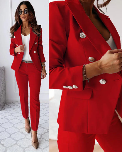 Elegante Premium Jacke mit Knopfleiste für Damen | Julia -4
