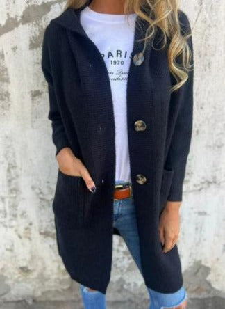Stilvolle Edle Strickjacke mit eleganter Linienführung für Damen | Klassisch -5