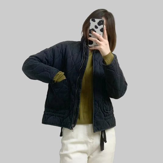 Gesteppte Steppjacke mit Stehkragen für Damen | Alvara