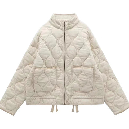 Gesteppte Steppjacke Stehkragen für Männer | Alvara -4