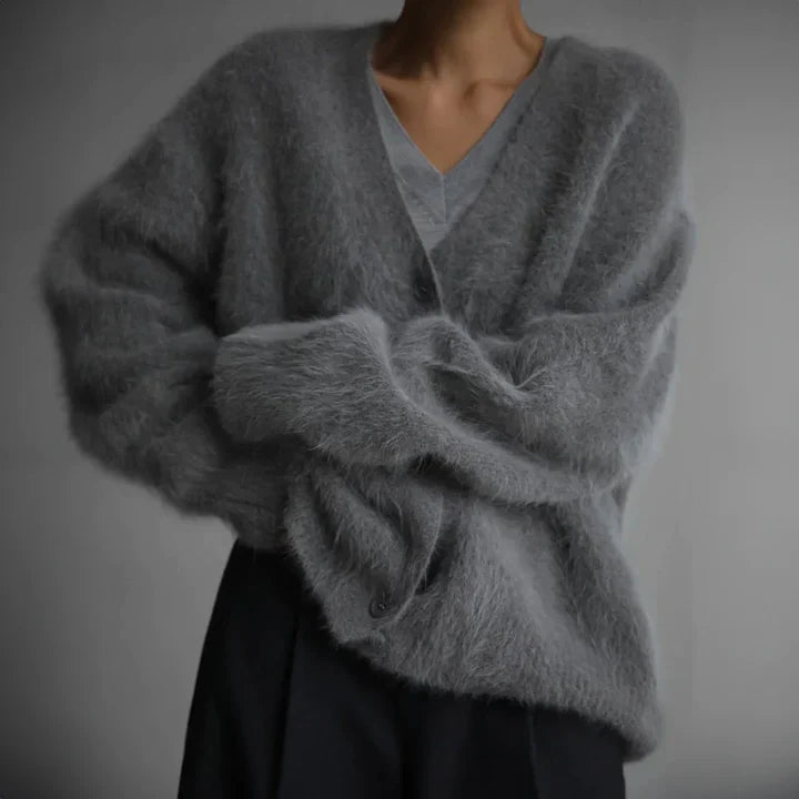Luxurious classic everyday cardigan for women -7