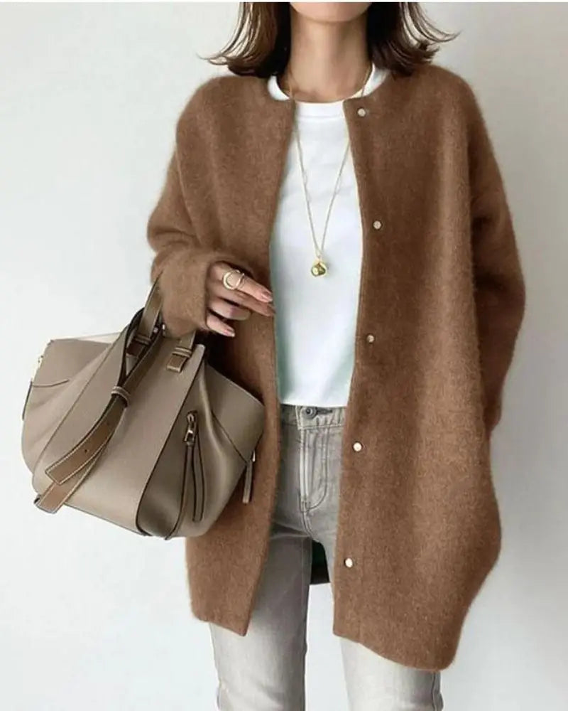 Elegant wrap draped everyday vest gilet for women | Noelle -5