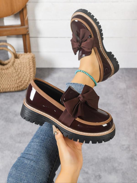 Handgefertigte Loafer für Damen mit Schleife | Chelsea