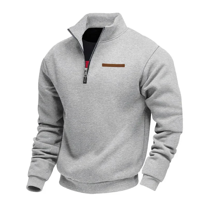 Soft fleece everyday pullover jumper for men | Adrien -2