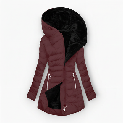 Klassische Edle Wasserdichte Jacke mit wasserabweisendem Material für Damen | Mila -10