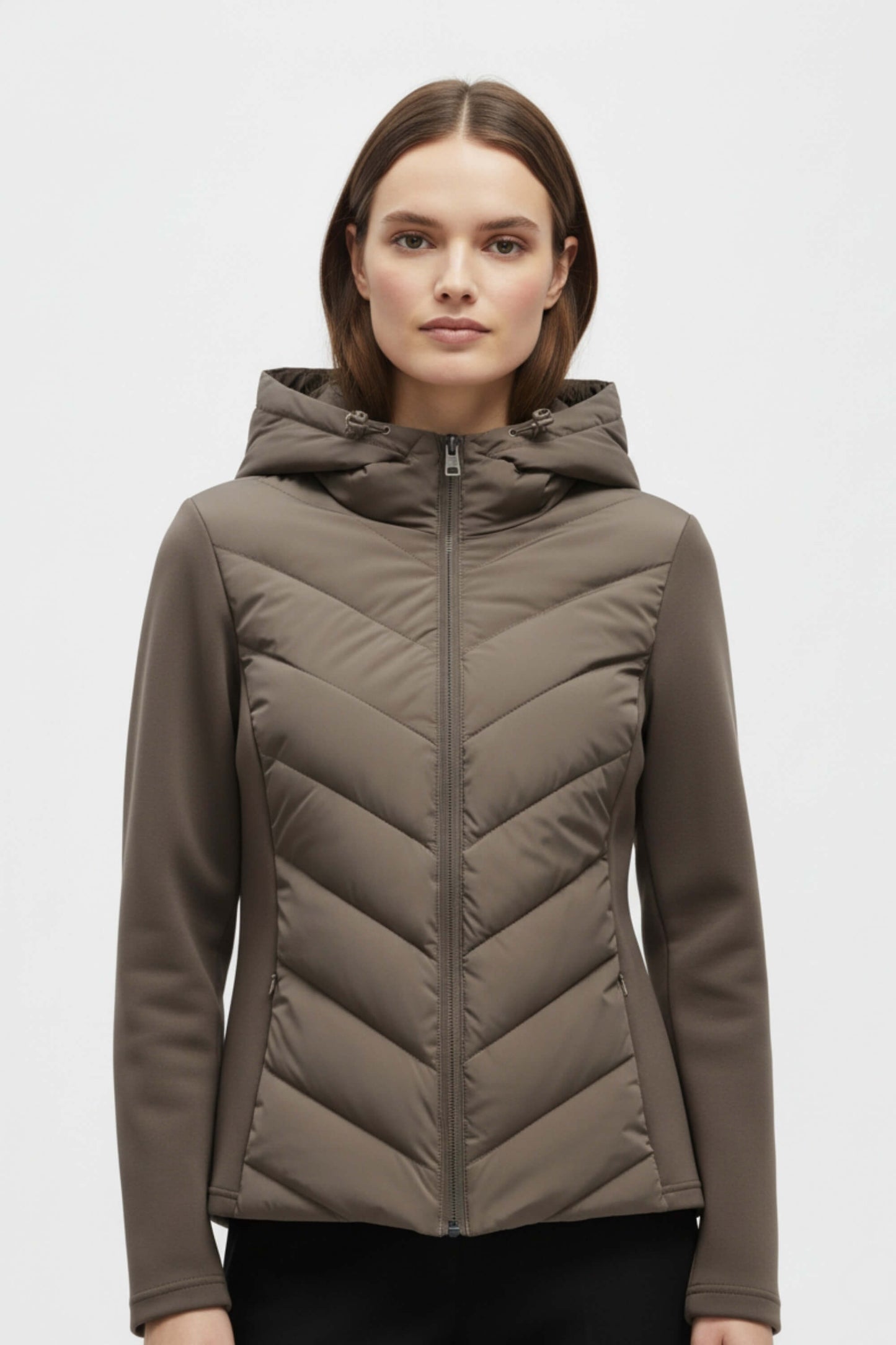 Kapuzensweater Pufferjacke für Frauen | Caurelle -9