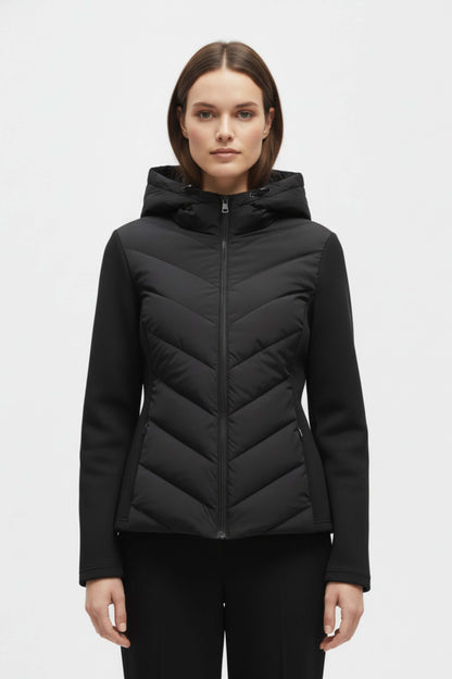 Kapuzensweater Pufferjacke für Frauen | Caurelle -1