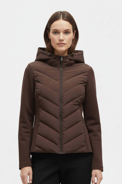 Kapuzensweater Pufferjacke für Frauen | Caurelle -4