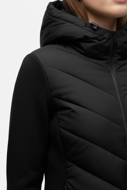 Kapuzensweater Pufferjacke für Frauen | Caurelle -2