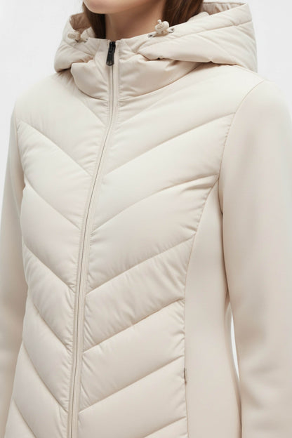 Kapuzensweater Pufferjacke für Frauen | Caurelle -7