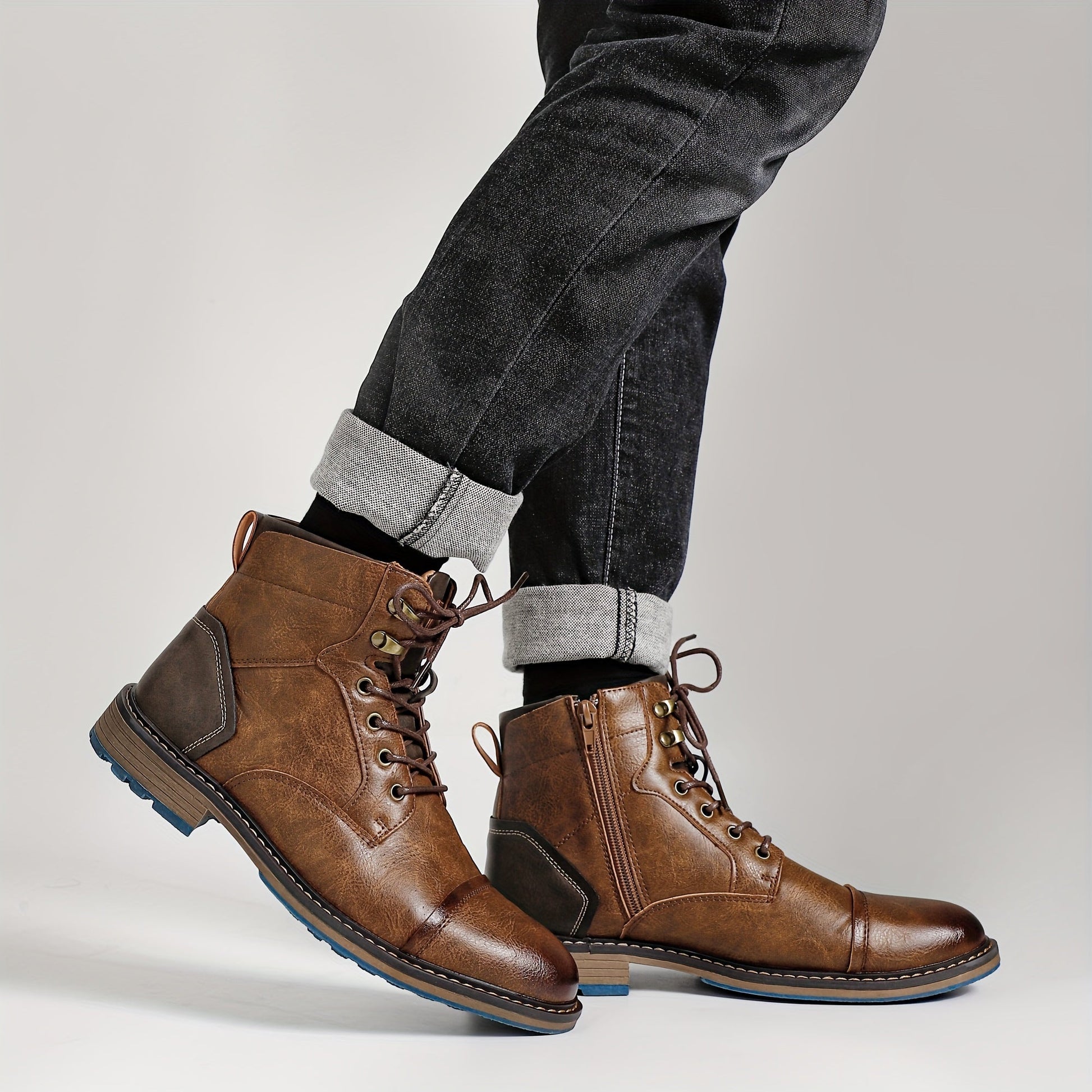 Heritage Brogue Stiefel für Frauen | Maxwell -6