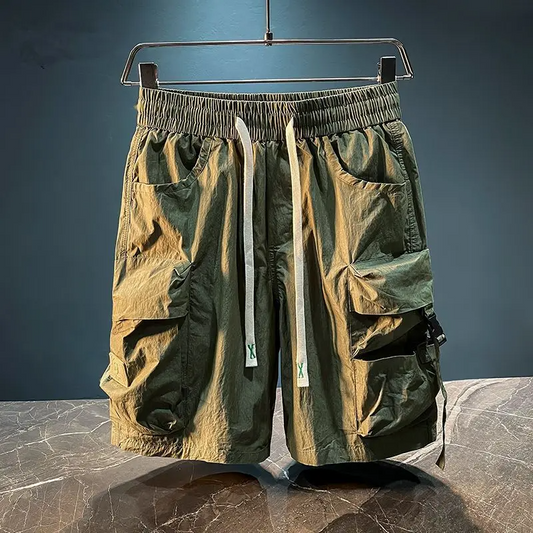 Moderne Cargo Shorts mit Tunnelzug für Herren | Draven