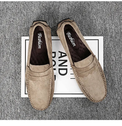 Eleganter Raffinierter Loafer mit flexibler Sohle für Herren | Oren -7