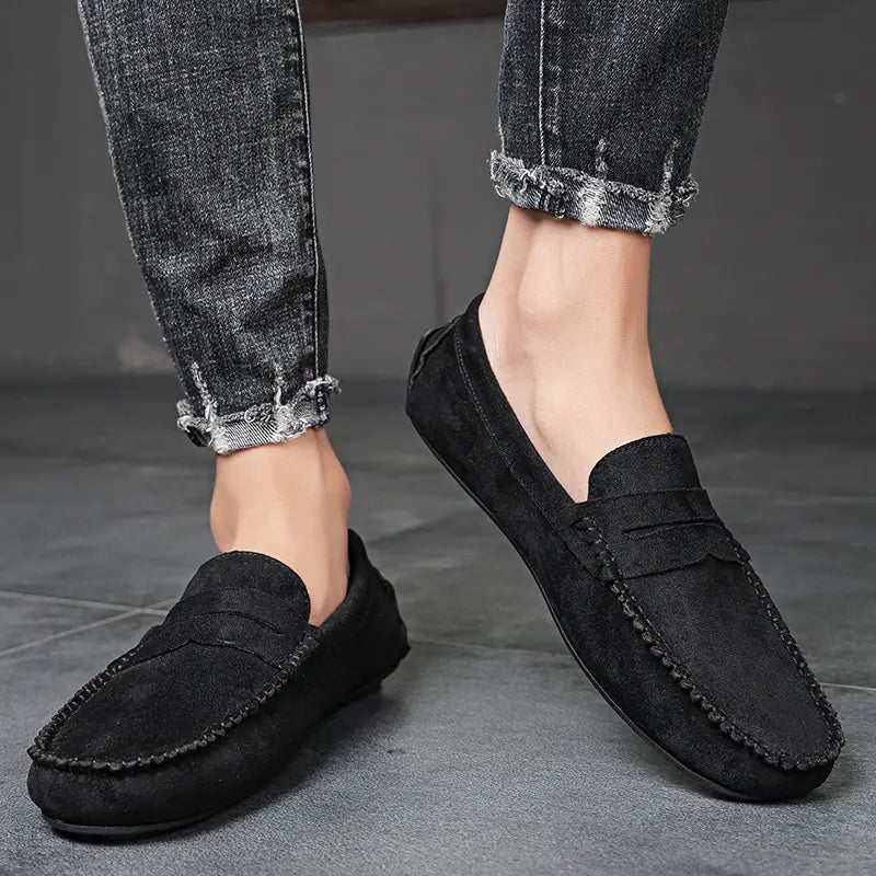 Eleganter Raffinierter Loafer mit flexibler Sohle für Herren | Oren -8