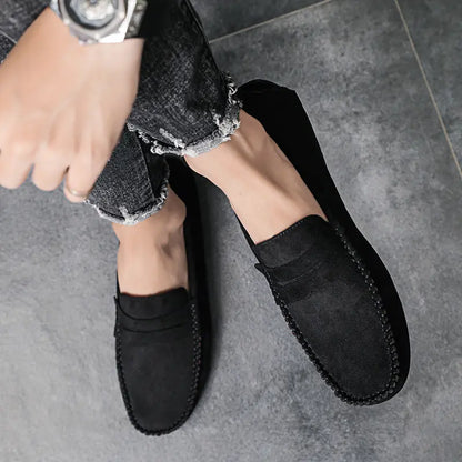 Eleganter Raffinierter Loafer mit flexibler Sohle für Herren | Oren -14