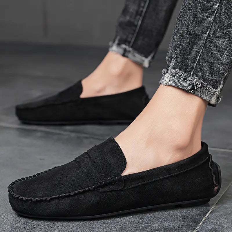 Eleganter Raffinierter Loafer mit flexibler Sohle für Herren | Oren -15