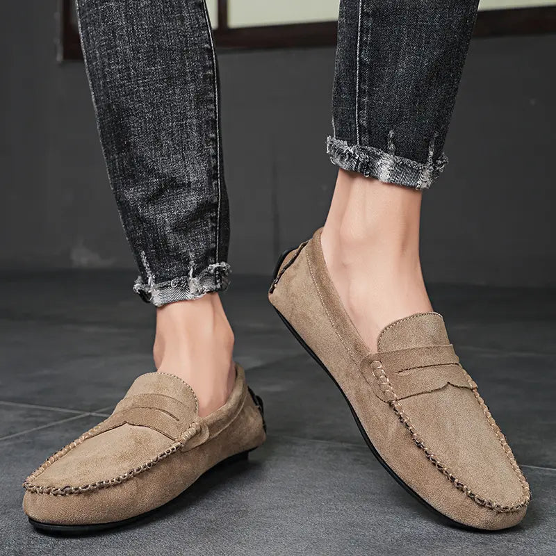 Eleganter Raffinierter Loafer mit flexibler Sohle für Herren | Oren -2