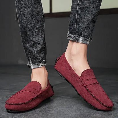 Eleganter Raffinierter Loafer mit flexibler Sohle für Herren | Oren -16