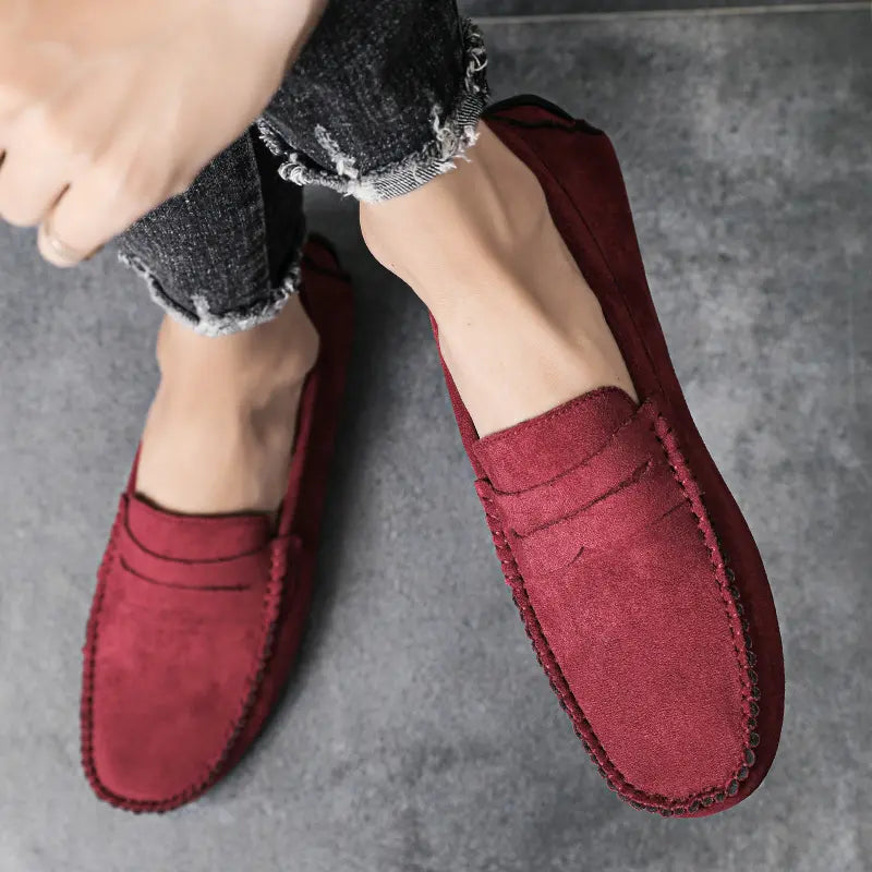 Eleganter Raffinierter Loafer mit flexibler Sohle für Herren | Oren -21