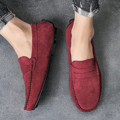Eleganter Raffinierter Loafer mit flexibler Sohle für Herren | Oren -23