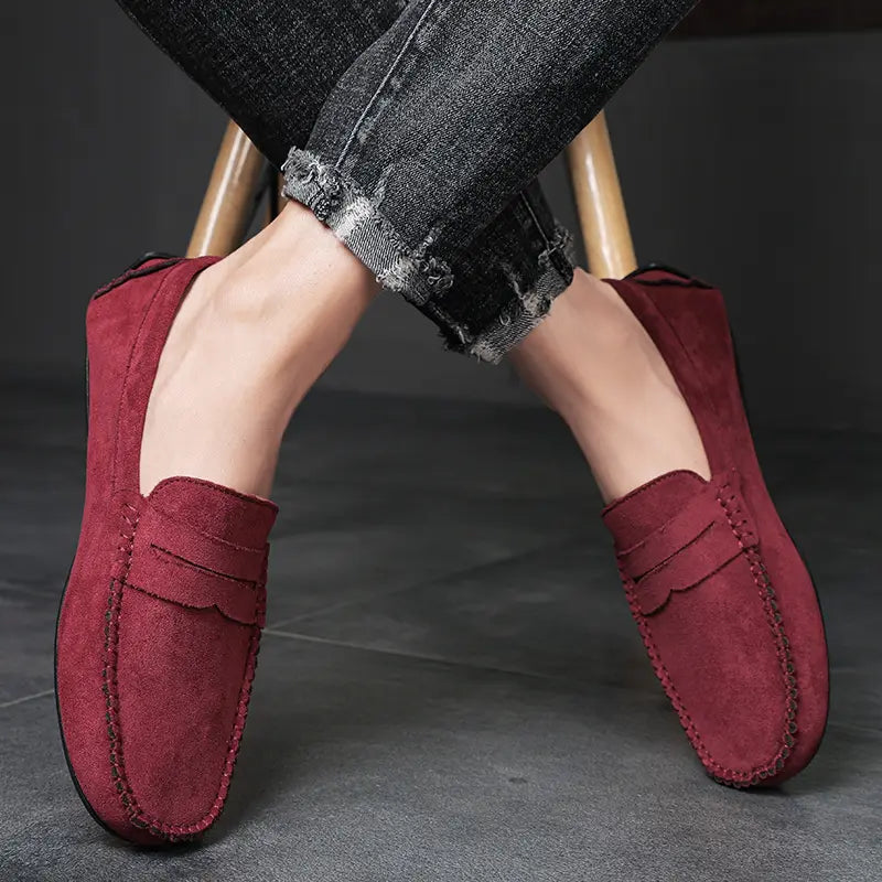 Eleganter Raffinierter Loafer mit flexibler Sohle für Herren | Oren -24