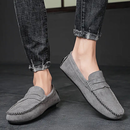 Eleganter Raffinierter Loafer mit flexibler Sohle für Herren | Oren -27