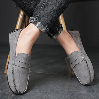 Eleganter Raffinierter Loafer mit flexibler Sohle für Herren | Oren -28