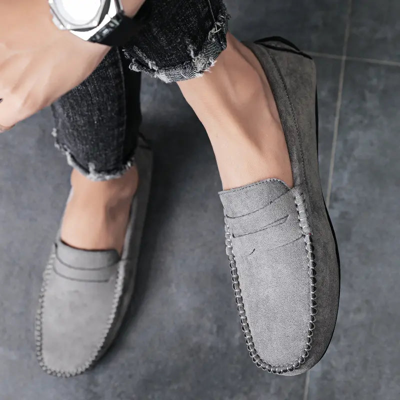 Eleganter Raffinierter Loafer mit flexibler Sohle für Herren | Oren -29
