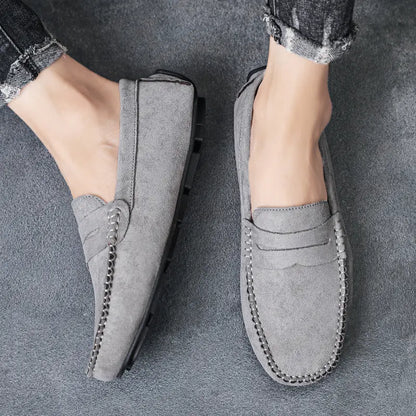 Eleganter Raffinierter Loafer mit flexibler Sohle für Herren | Oren -31
