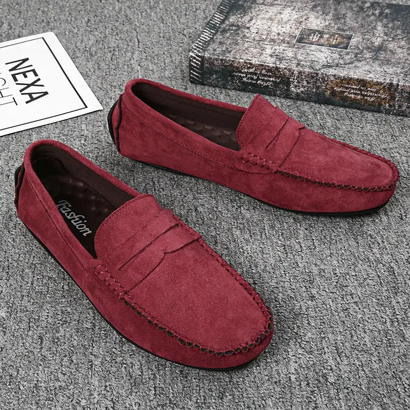 Eleganter Raffinierter Loafer mit flexibler Sohle für Herren | Oren -18