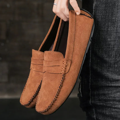 Eleganter Raffinierter Loafer mit flexibler Sohle für Herren | Oren -30